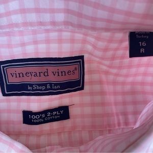 Vineyard Vines LS 100’s 2-ply Shirt Sz 16R